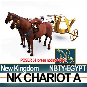 Ancient Egyptian Chariot A New Kingdom