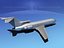 Boeing 727-100 Bare Metal