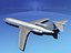 Boeing 727-100 Bare Metal