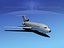 Boeing 727-100 Bare Metal