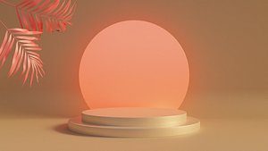 Display Podium 3D model