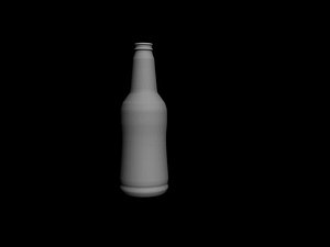 3d model bottle beer