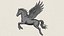 Pegasus Flying Horse - gotowy do druku model 3D