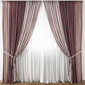 curtain 3D model