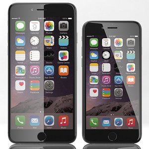 Combo Apple Iphone 6 + Iphone 6 Plus Gray