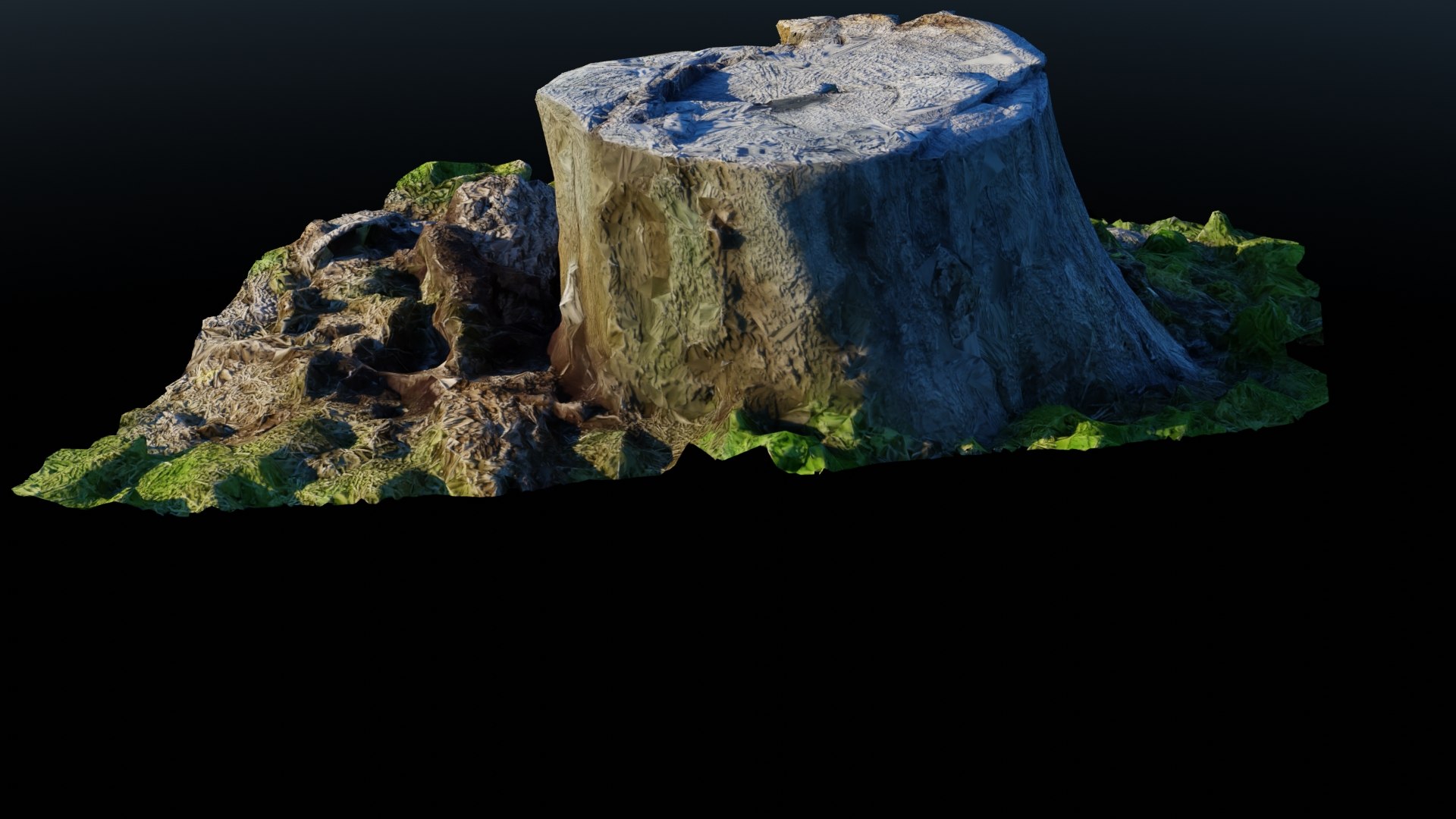 3D model Tree Stump 2 https://p.turbosquid.com/ts-thumb/i7/luLAqC/BS/r07/jpg/1664083451/1920x1080/fit_q87/b1b7d59e32ed48457cfe0c83182a6fc7d2b5c77f/r07.jpg