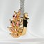 Boucles d'Oreilles Saphir Marquises Or