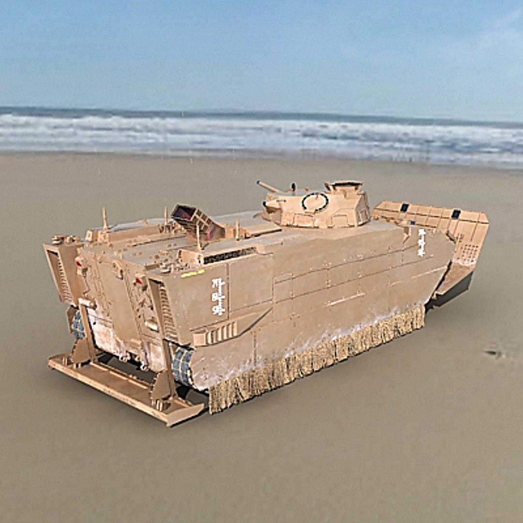 Expeditionary Fighting Vehicle Efv 3d Model