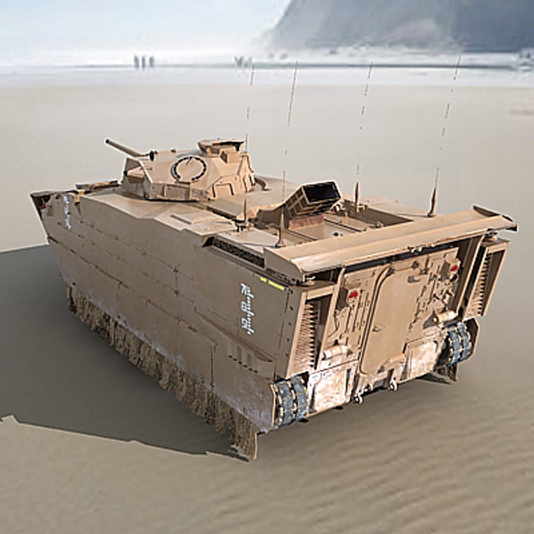 Expeditionary Fighting Vehicle Efv 3d Model