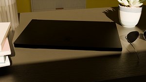 MSI Katana laptop 3D model