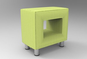Cooli Pouf 3D model