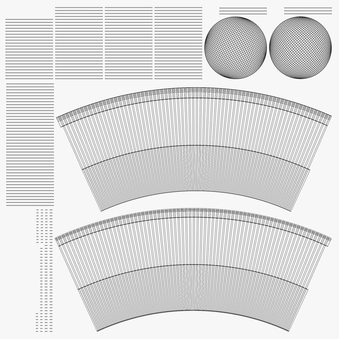 Perforated Plastic Trash Bin 2 3D Model - TurboSquid 2194026