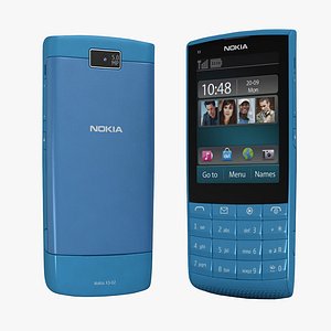 nokia x3 touch type 3d model