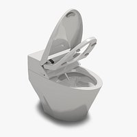 Toilet Bowl with Bidet