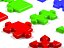 Collezione di 7 puzzle con forme diverse.