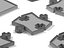 Collezione di 7 puzzle con forme diverse.