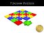 Collezione di 7 puzzle con forme diverse.