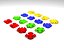 Collezione di 7 puzzle con forme diverse.