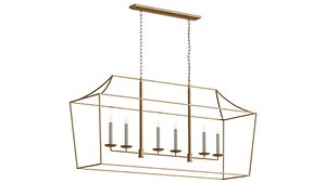 3D model Southold Linear Lantern