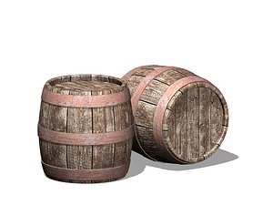 Old Wooden barrel