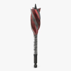 3D Tri Flute Wood Drill Bit Old