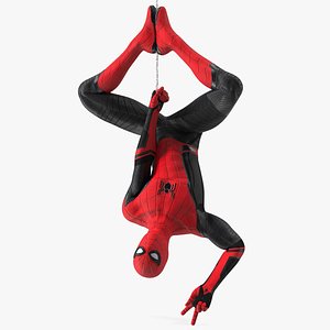 Spider Man Hanging Pose