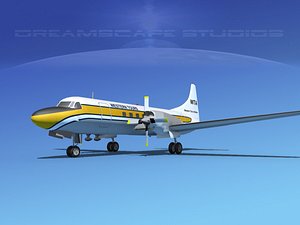 Convair CV-580 Western Tours