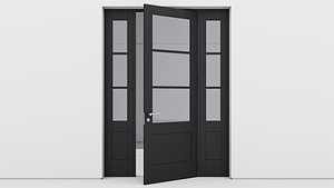 Aluminium door 167 model