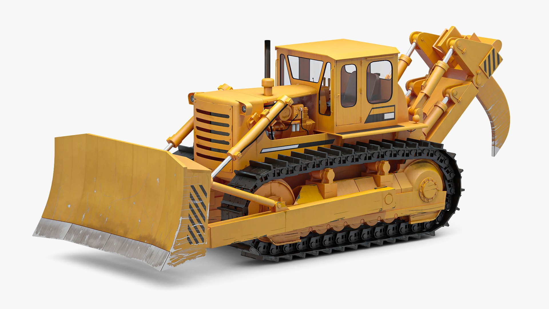 Bulldozer 3D Model 3D model preview