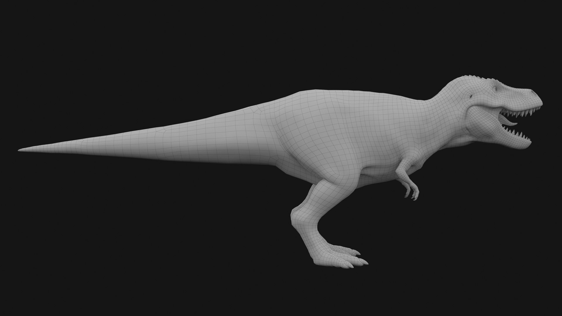 3D tyrannosaurus rig animation rex - TurboSquid 1514965