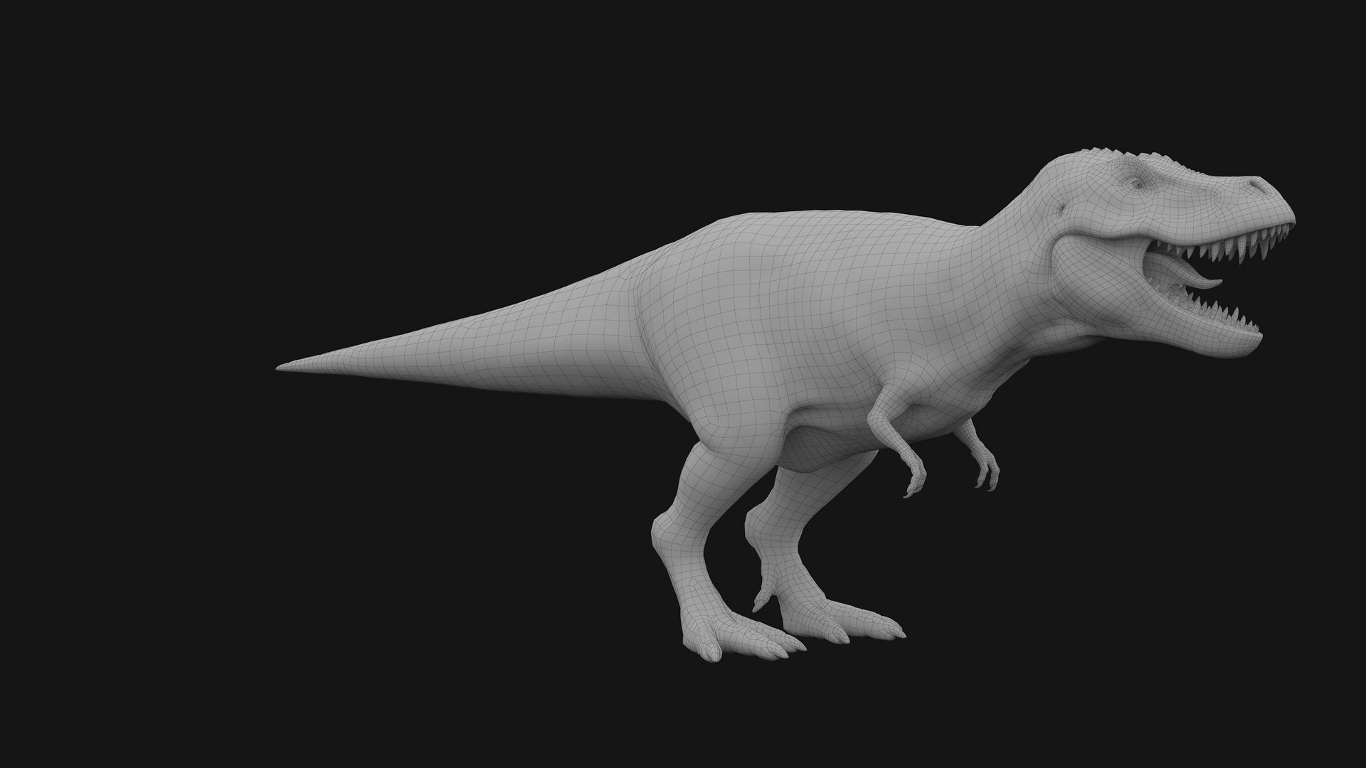 3D tyrannosaurus rig animation rex - TurboSquid 1514965