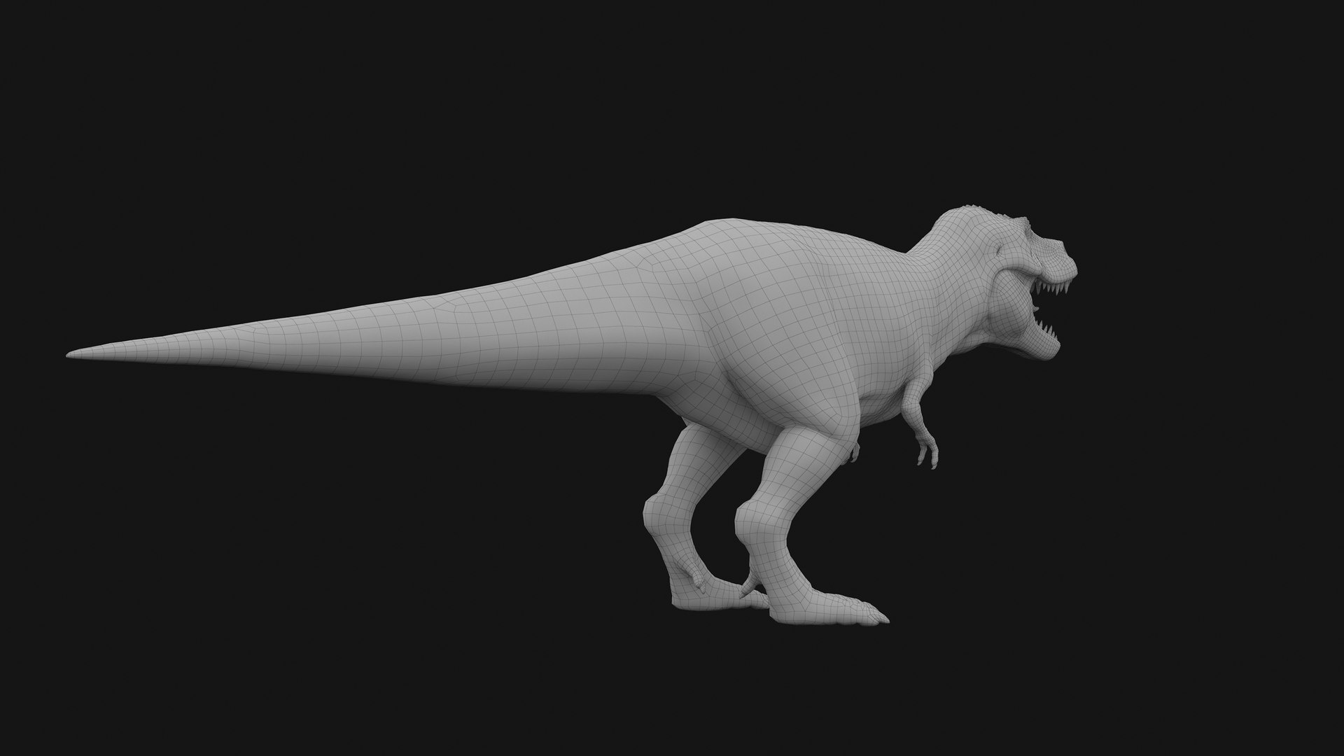 3D tyrannosaurus rig animation rex - TurboSquid 1514965