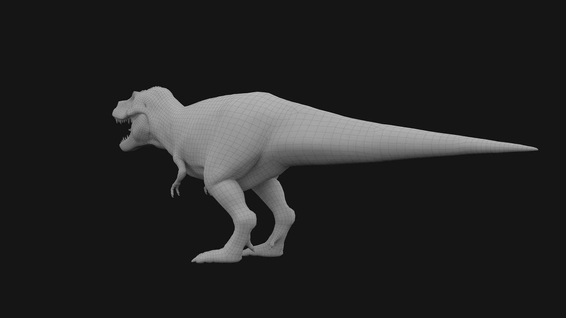 3D tyrannosaurus rig animation rex - TurboSquid 1514965