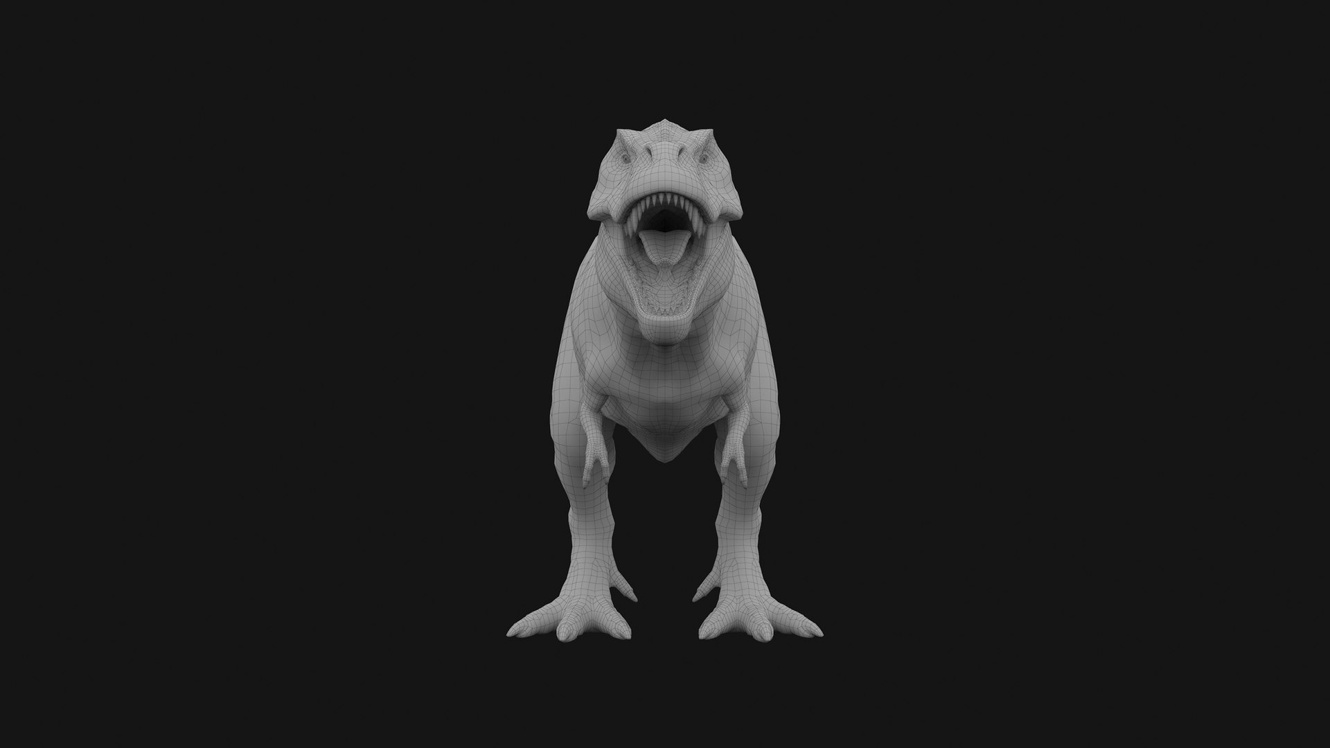 3D tyrannosaurus rig animation rex - TurboSquid 1514965