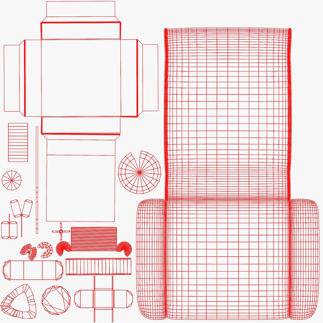 Chair-steal Mesh 3D Model - TurboSquid 1234891