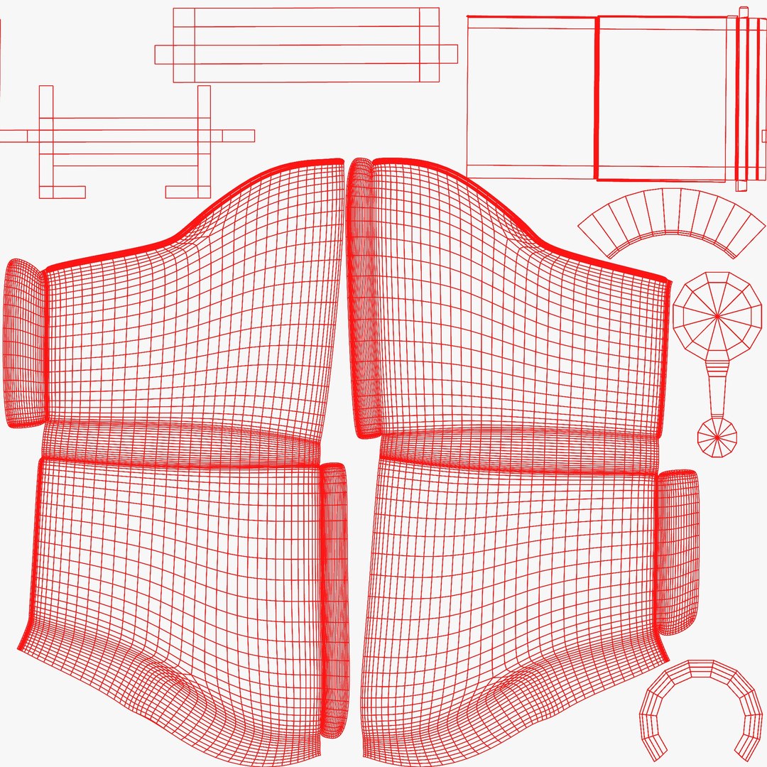 Chair-steal Mesh 3D Model - TurboSquid 1234891