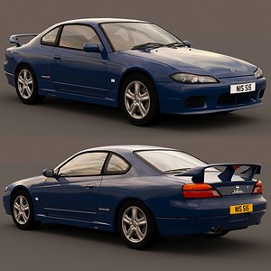 nissan silvia S15 spec-r aero 1999 3D