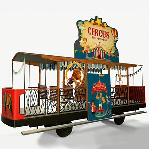 3D Tram circus