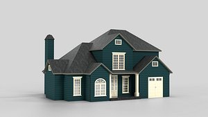 3D Neighborhood House 13T3