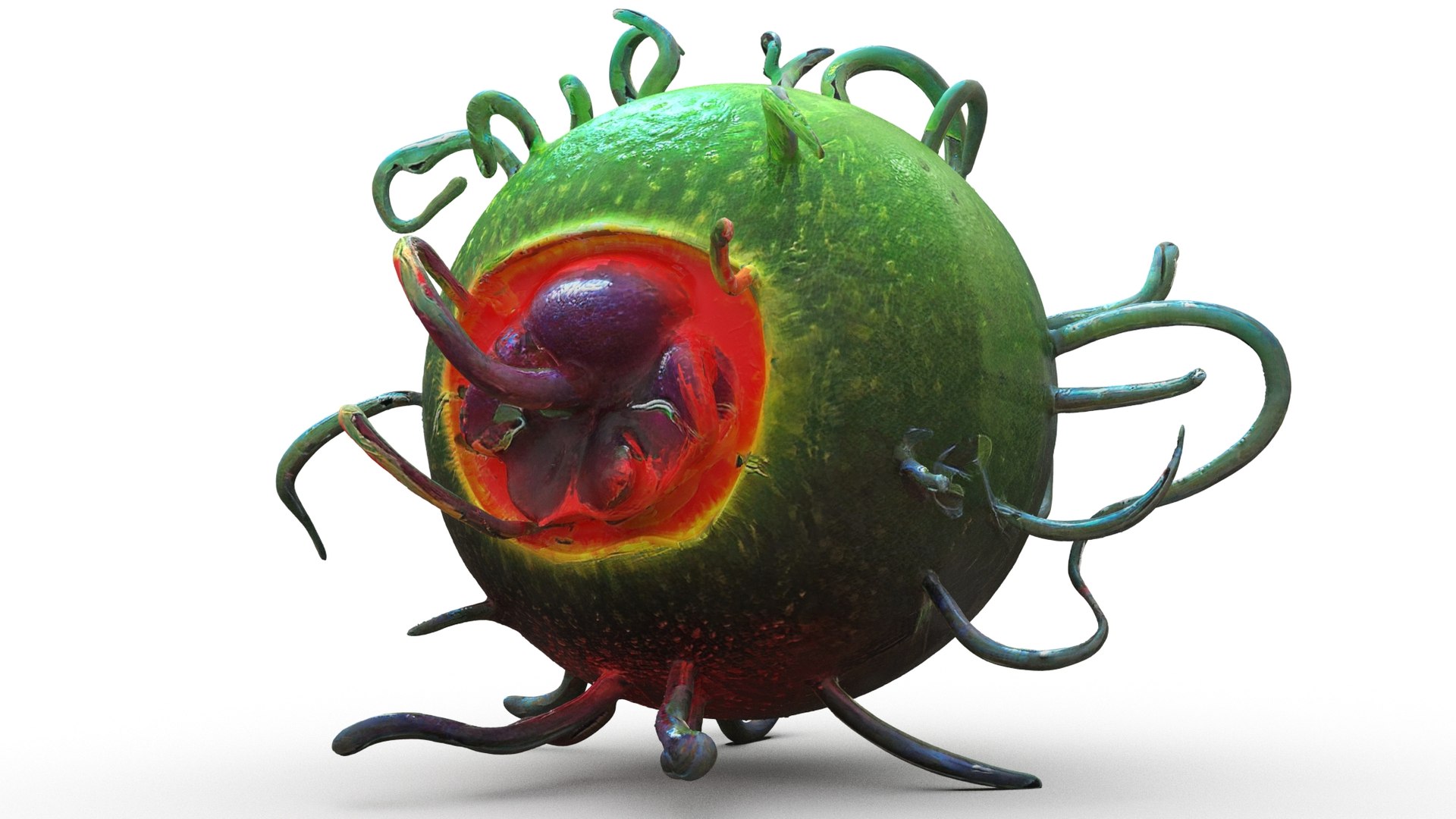 Alien Fruits 3D - TurboSquid 2318653