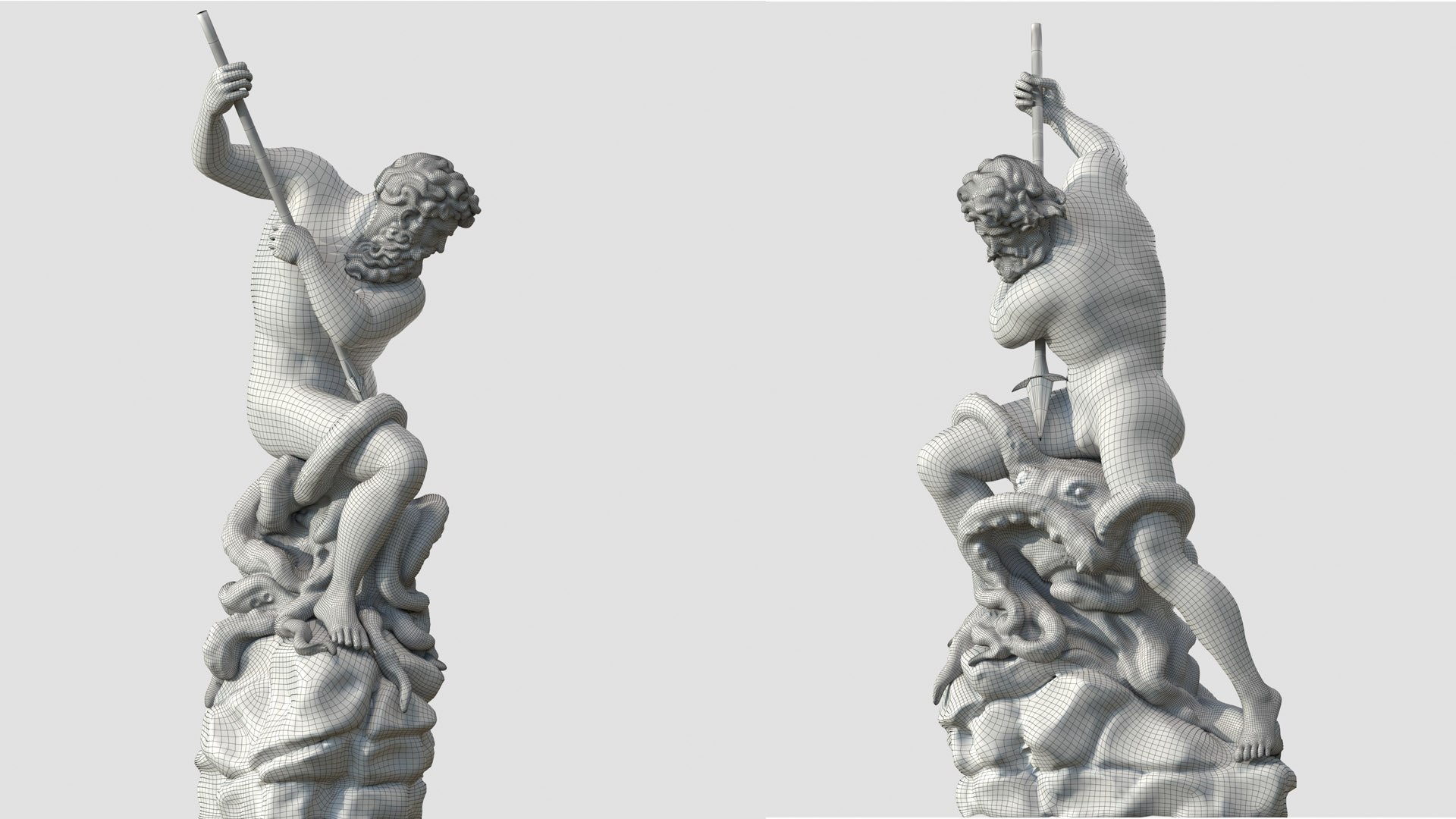 Neptune Sculpture 3d Model 3D Model - TurboSquid 1781111