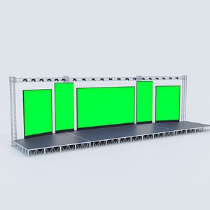 Concert Stage 08 3D model