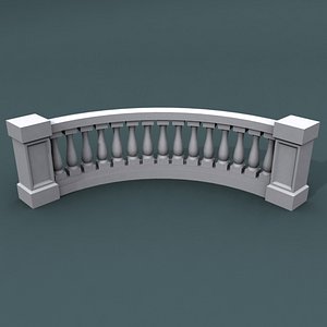 Balustrade 001_bend15pole
