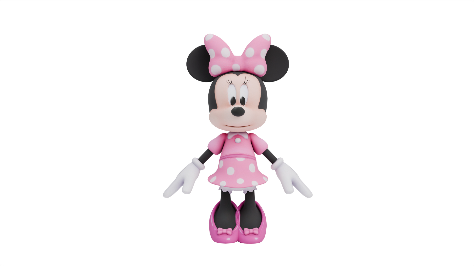3D Minnie Mouse - TurboSquid 2448479