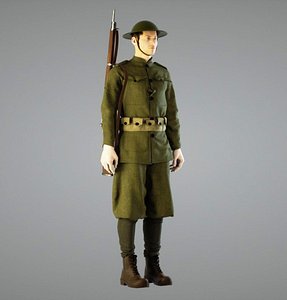 British soldier WW1