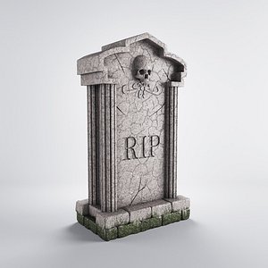 gravestone grave stone 3ds