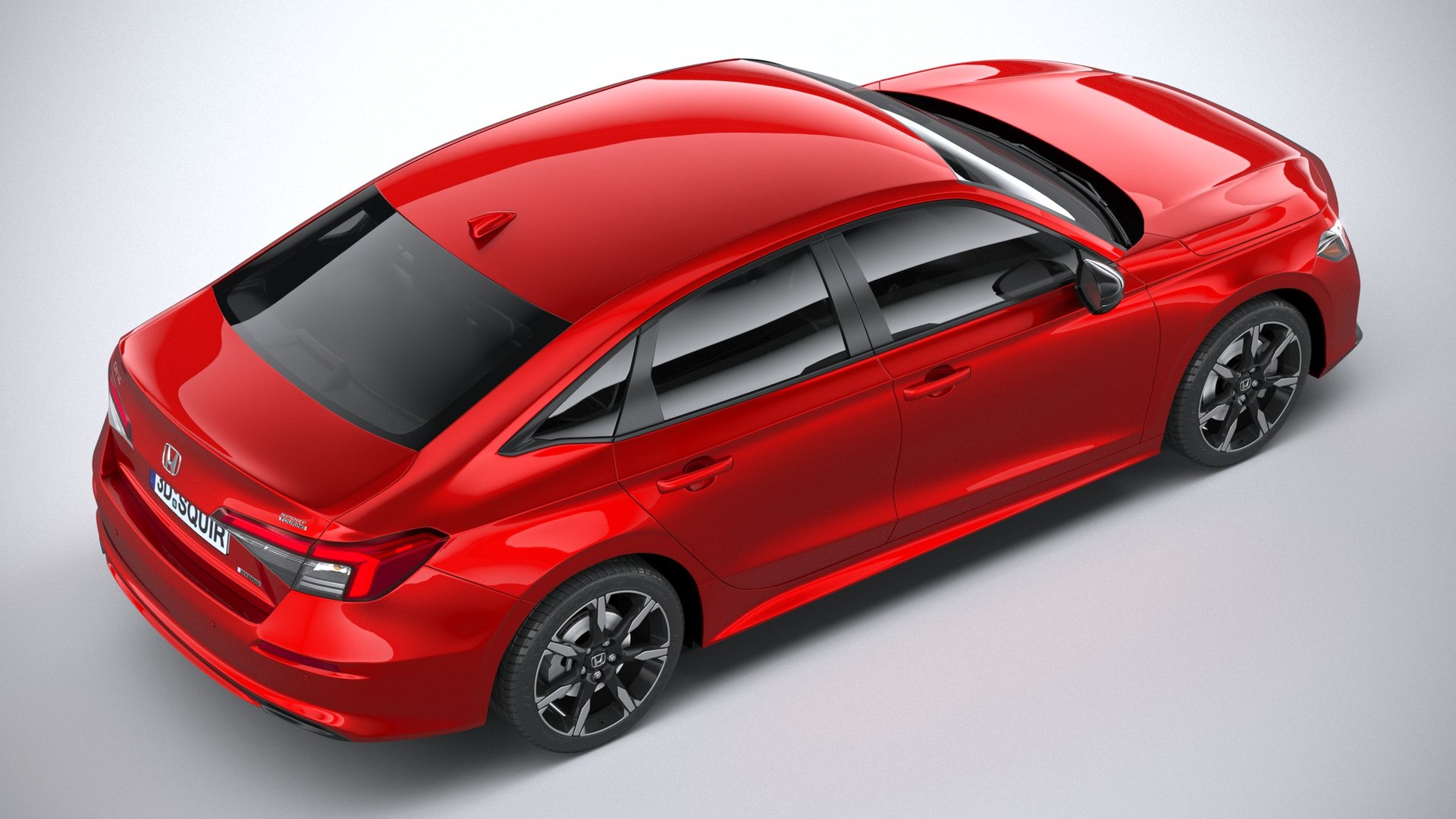 Honda Civic Sedan 2025 3D Model - TurboSquid 2236981