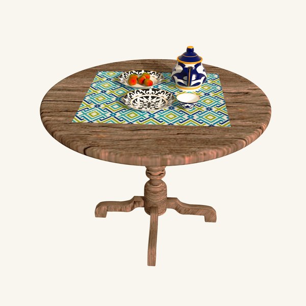 3D модель National table - TurboSquid 2028166