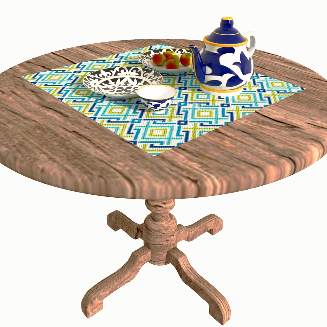 3D модель National table - TurboSquid 2028166