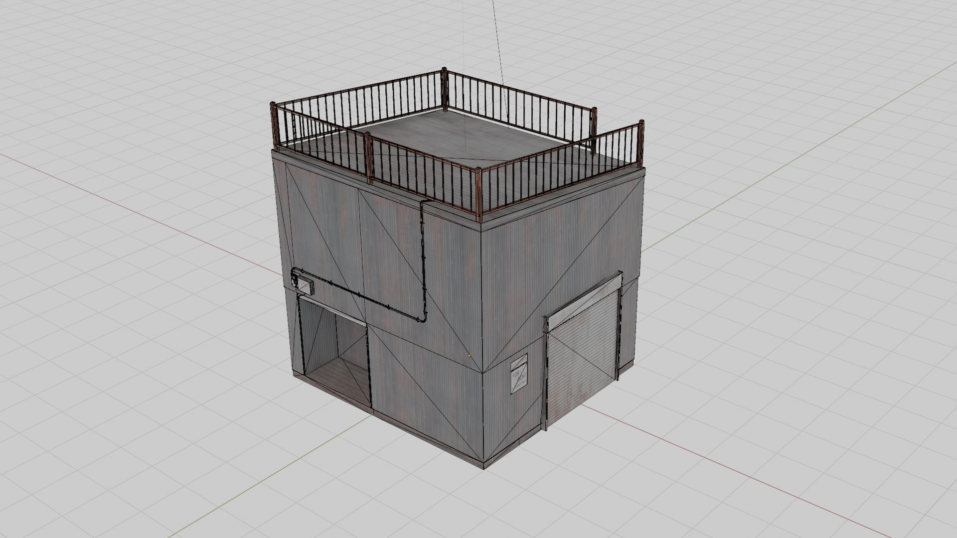 Japanese Technical Building 3D Model - TurboSquid 2327605